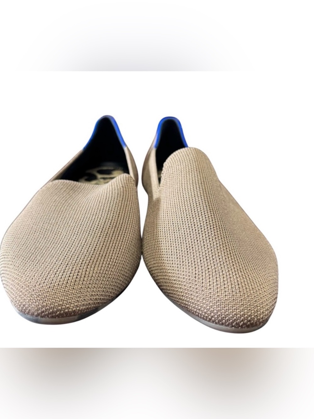 Rothy’s The Almond Loafer Mocha Knit Slip On Flats Size 7.5 - Picture 4 of 16
